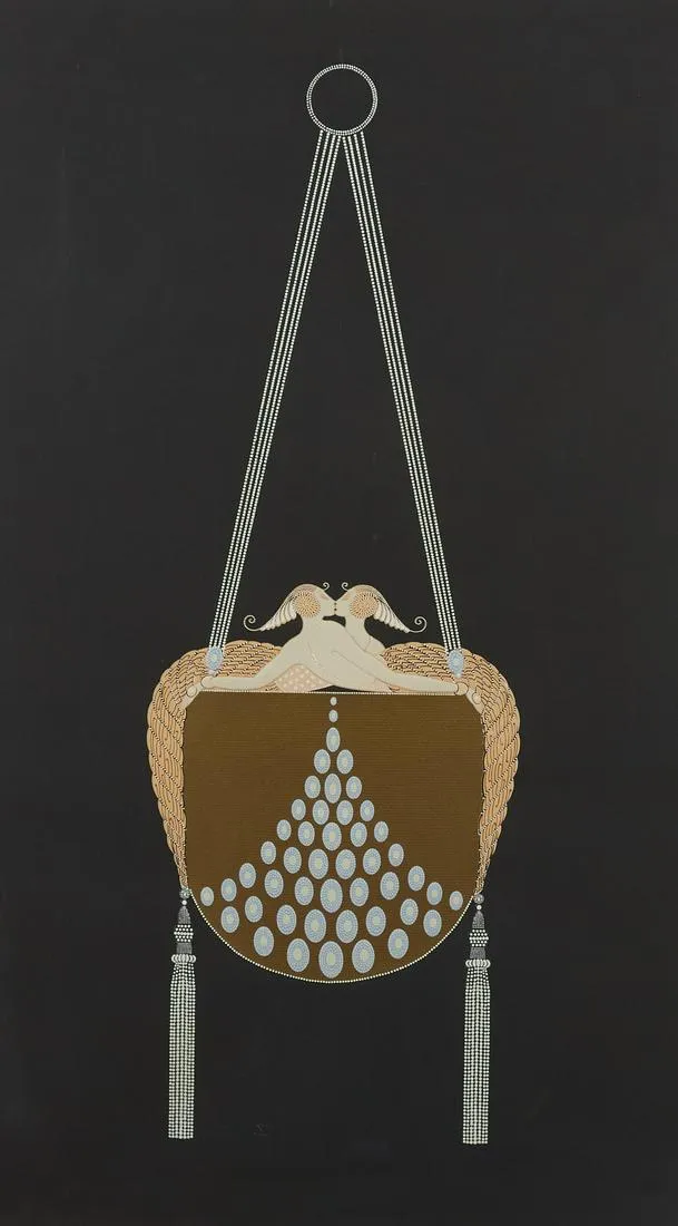 le_pho_banner 2 Erte "The Clasp" Silkscreen