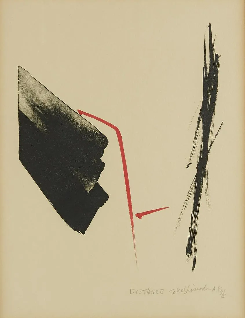 le_pho_banner 2 Toko Shinoda "Distance" Color Lithograph