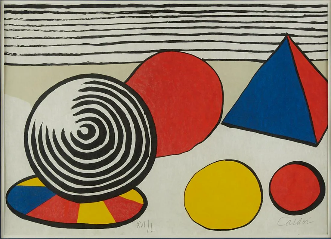 le_pho_banner 2 Alexander Calder "Birth of the Unexpected" Lithograph