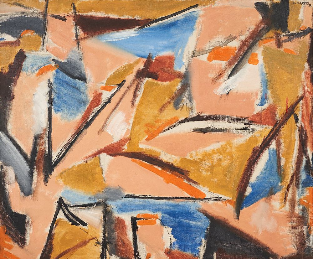 le_pho_banner 2 Hugh Kappel Abstract Oil on Canvas