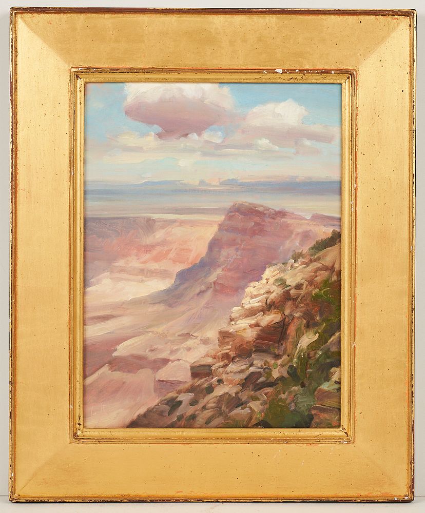 le_pho_banner 2 Peter A. Nisbet Grand Canyon Oil on Board