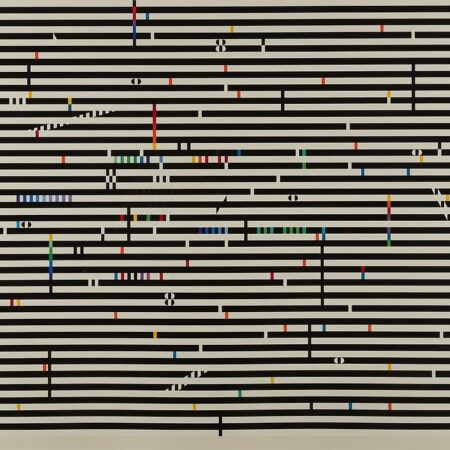 Yaacov Agam Abstract Silkscreen