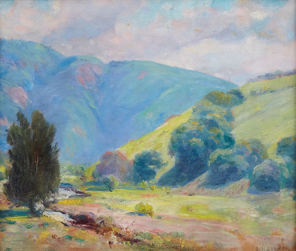 le_pho_banner 2 Nicholas Brewer San Joaquin Hills Laguna Oil on Canvas