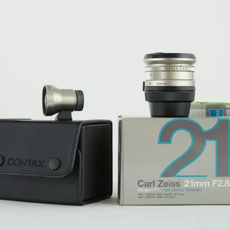 Carl Zeiss 21 mm F2.8 BiogonT* Camera Lens for Contax G Mount