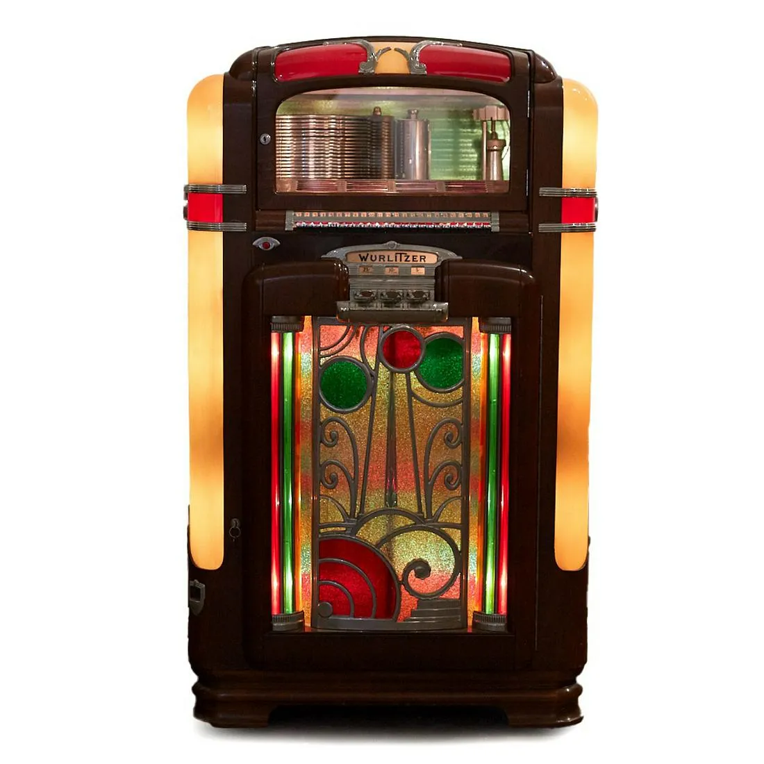 le_pho_banner 2 Wurlitzer Model 700 Phonograph Jukebox
