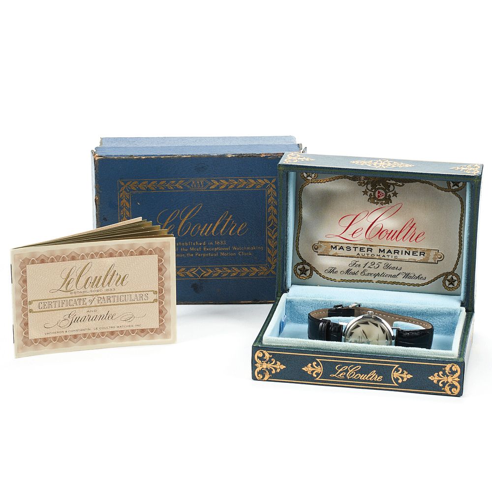le_pho_banner 2 LeCoultre Master Mariner Stainless Steel Watch
