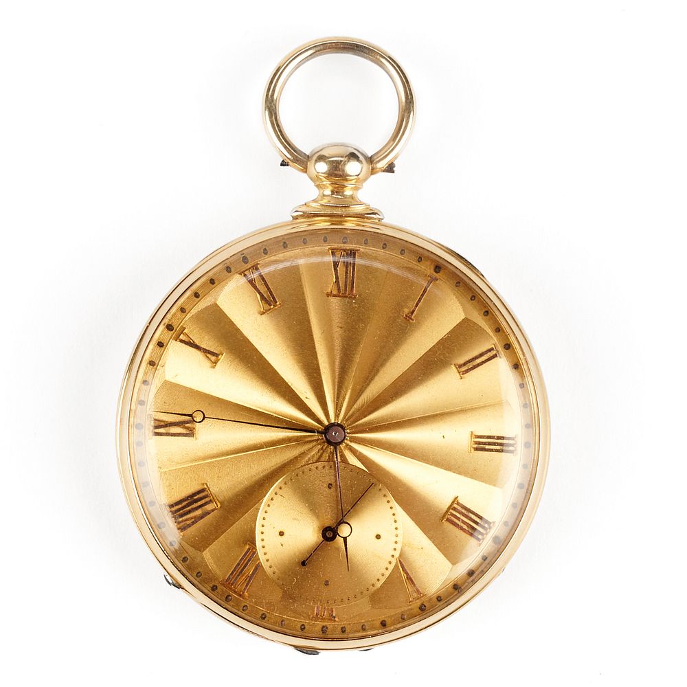 le_pho_banner 2 F. H. Cooper 18K Gold Pocket Watch