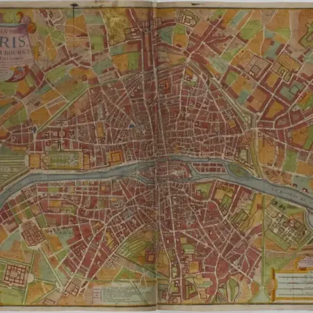 Lous Charles Desnos Map of Paris 1766