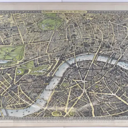 Lot of Maps of London and Other Cities in Great Britain w/ Mercator Anglia Regnum