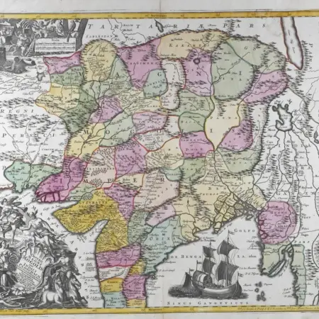 Lot of Maps India Sri Lanka