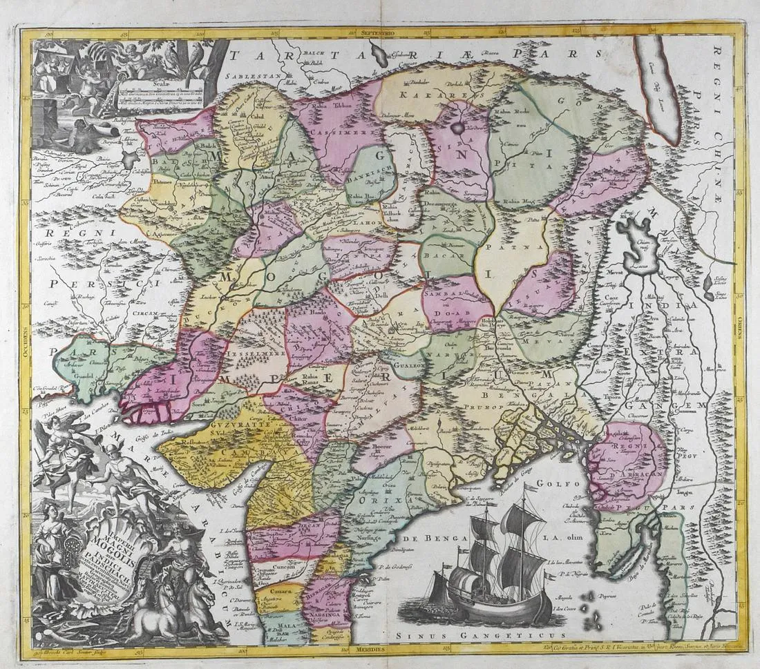 Lot of Maps India Sri Lanka