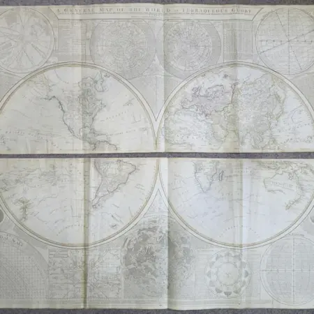 A General Map of the World London 1799