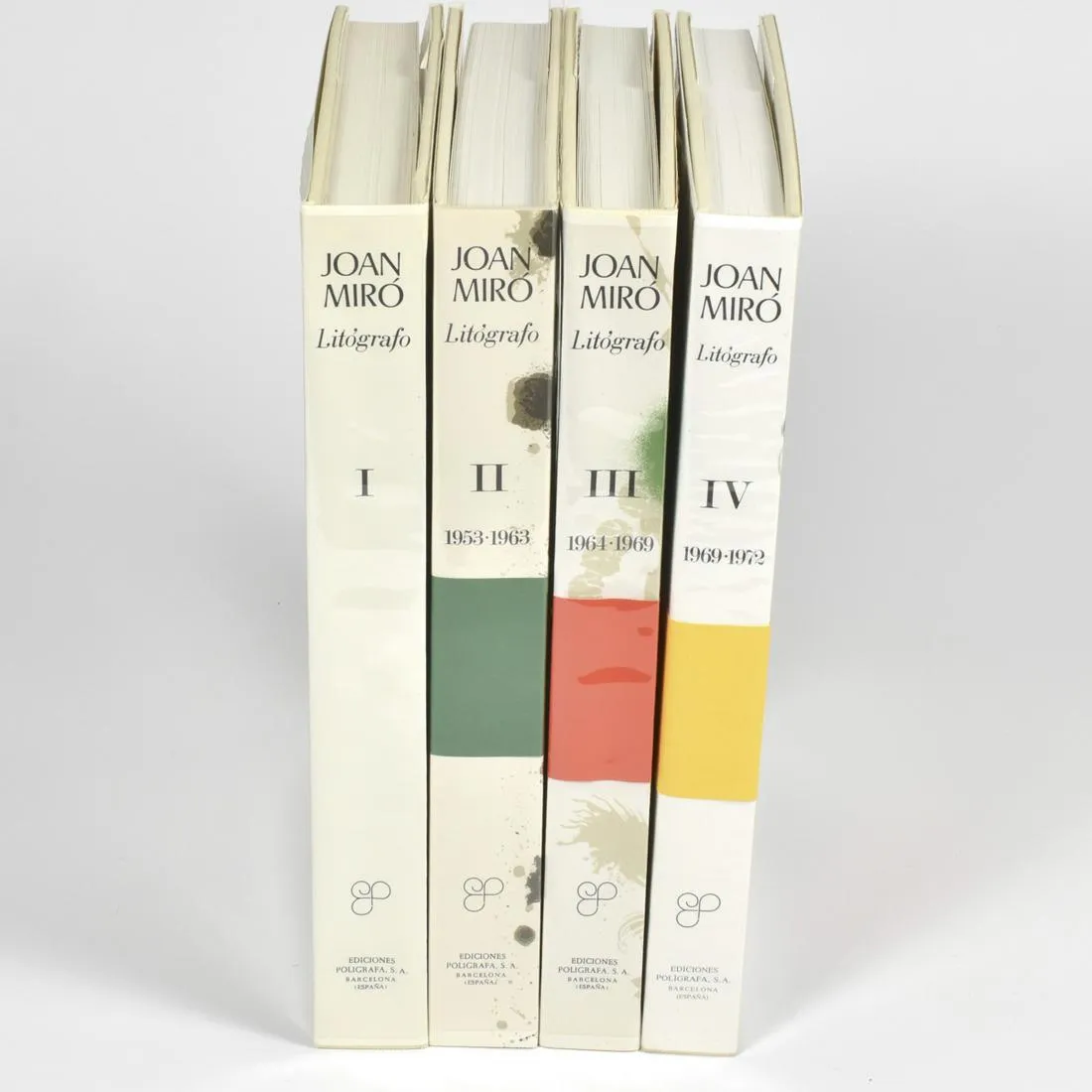 le_pho_banner 2 Joan Miro 4 Volume Catalogue Raisonne Lithographs