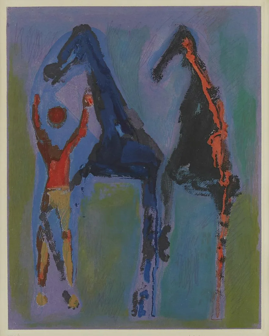 le_pho_banner 2 Marino Marini "Marino from Shakespeare II" Etching and Aquatint