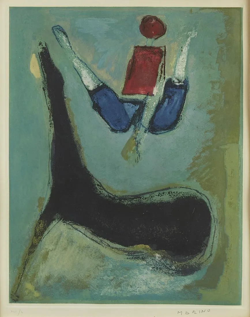 le_pho_banner 2 Marino Marini "Marino from Shakespeare II" Etching and Aquatint