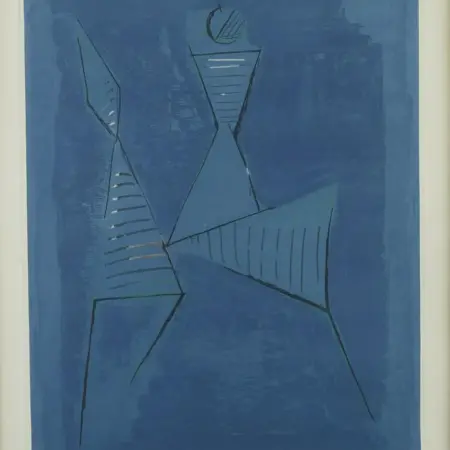 Marino Marini Plate I from "Marino from Goethe" Etching and Aquatint