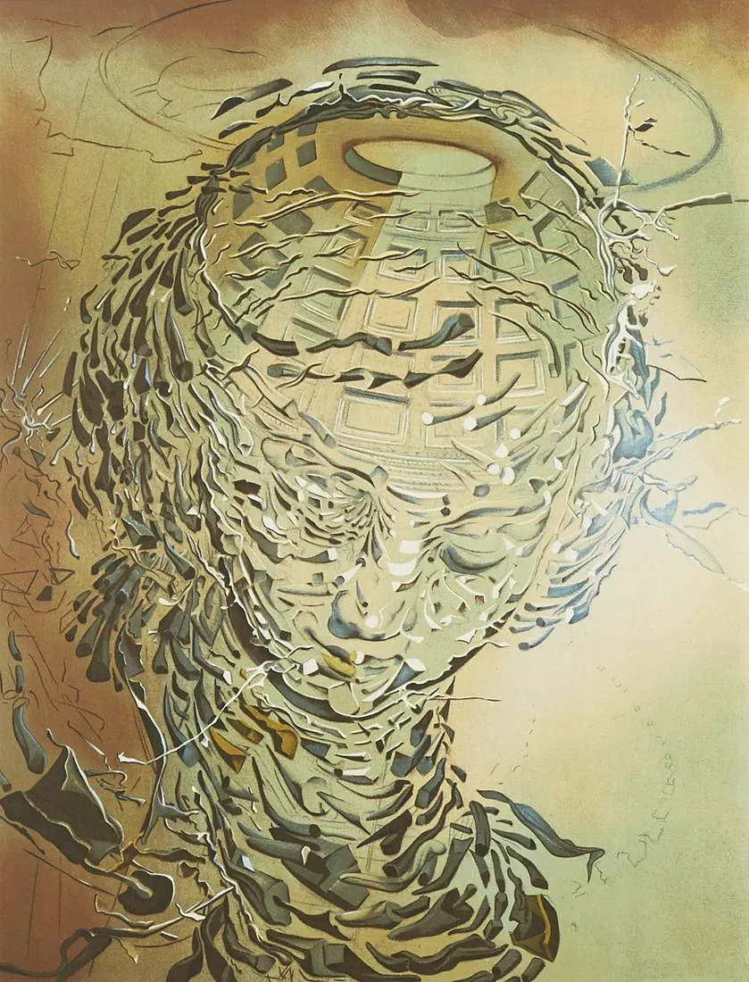 le_pho_banner 2 Salvador Dali "Cosmic Madonna" Lithograph