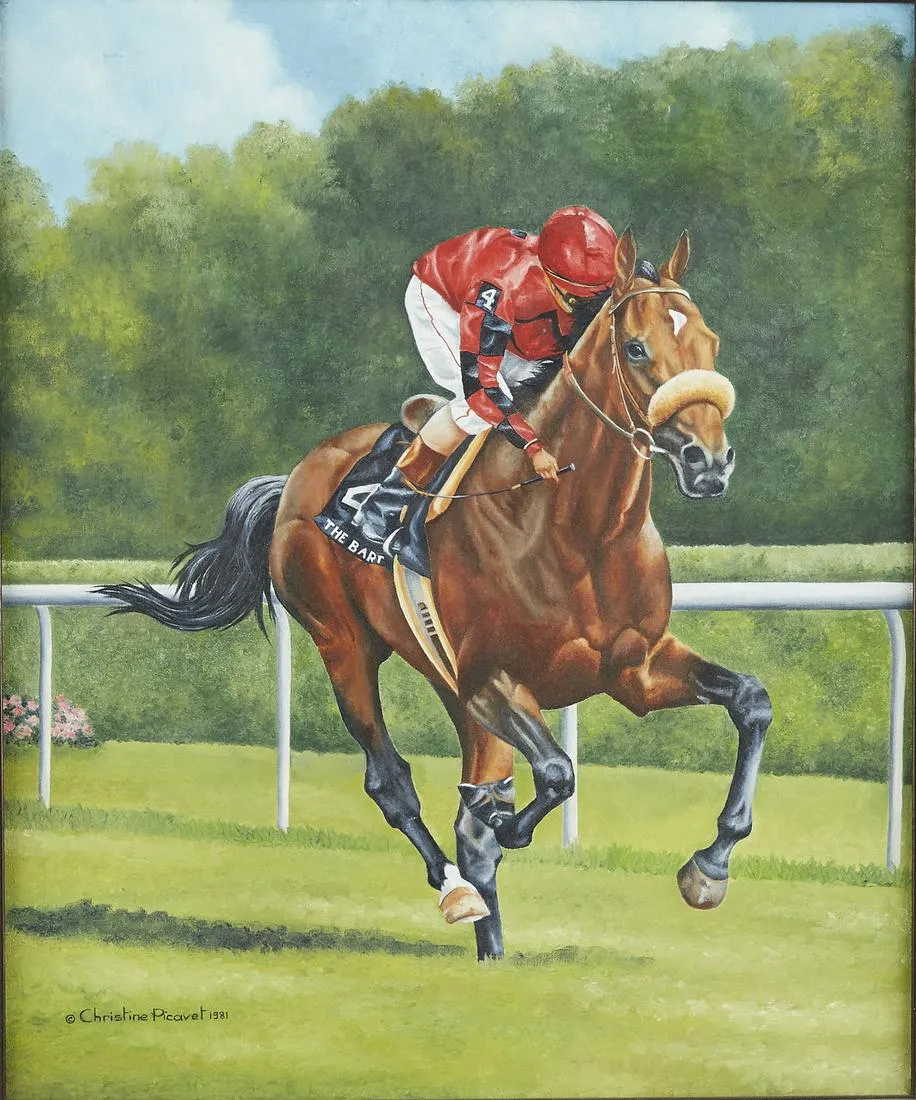 le_pho_banner 2 Christine Picavet "The Bart" Oil on Canvas with Photo