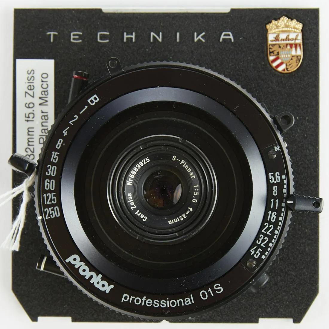 le_pho_banner 2 Carl Zeiss S- Planar 1:5.6 f=32mm Shutter Camera Lens