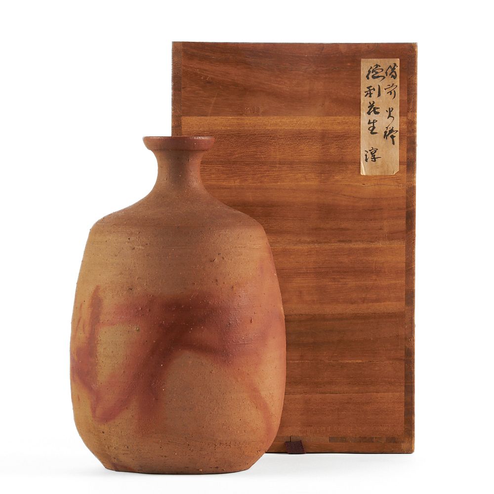 le_pho_banner 2 Jun Isezaki LNT Pottery Bizen Vase