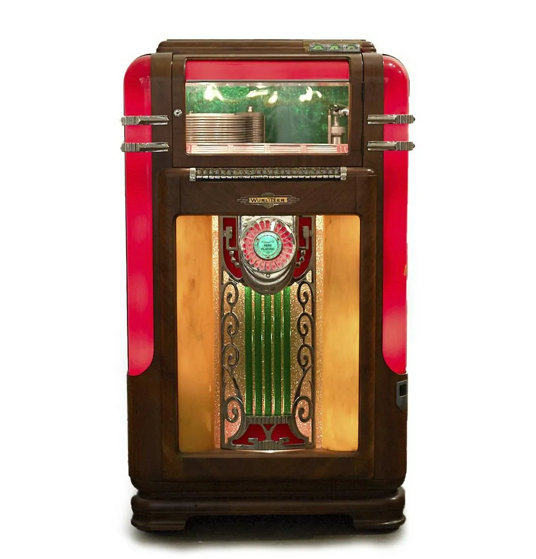 le_pho_banner 2 Wurlitzer Model 600 Phonograph Jukebox