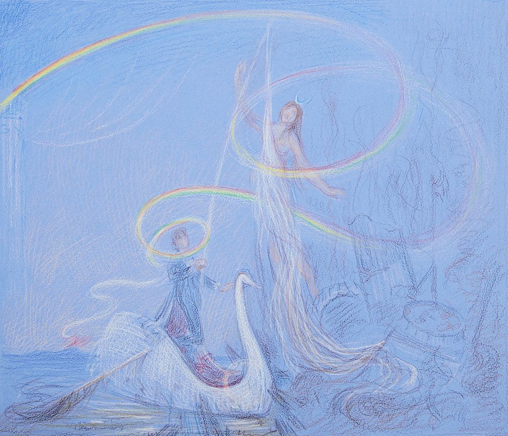 le_pho_banner 2 Paul Cadmus "Swan of Catania" Sketch