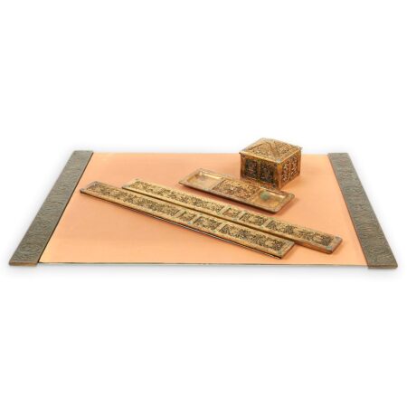 Tiffany Studios "Ninth Century" & "Zodiac" Desk Set