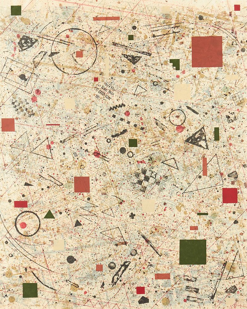 le_pho_banner 2 David Shapiro "Suki" Screenprint on Rice Paper 1978