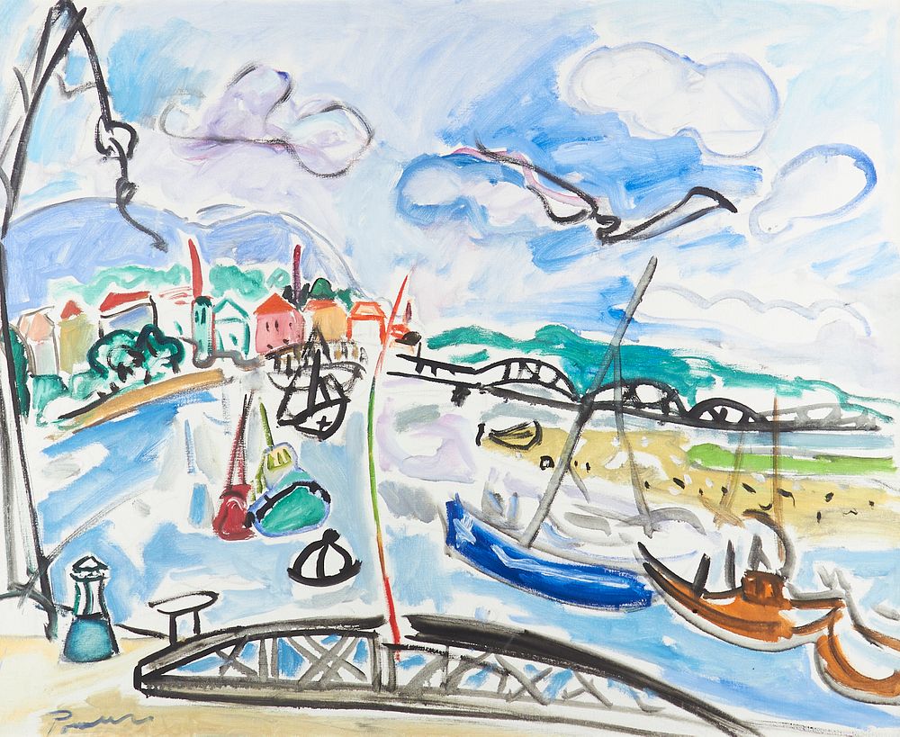 Marilyn Powers "Portimao" Oil on Canvas