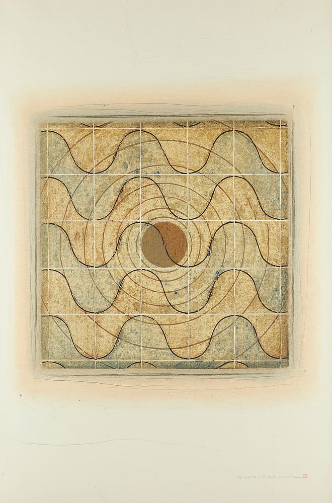 le_pho_banner 2 Kwang Jean Park Waves Woodcut and Drawing