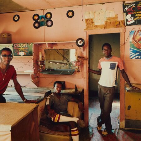 Birney Imes Photograph Men with Posters