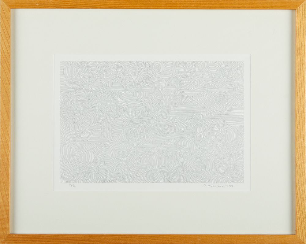 George Morrison Lithograph 1986