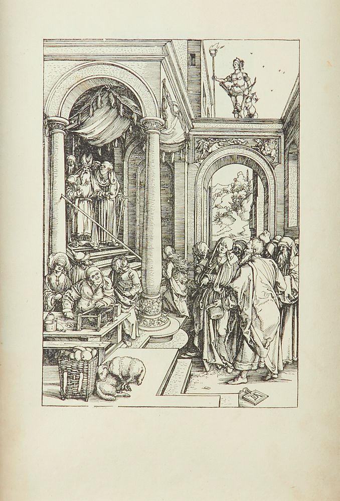 le_pho_banner 2 Albrecht Durer "The Presentation of the Virgin in the Temple" Woodcut