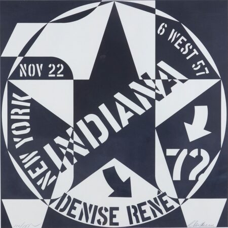 Robert Indiana "Galerie Denise Rene" Screenprint