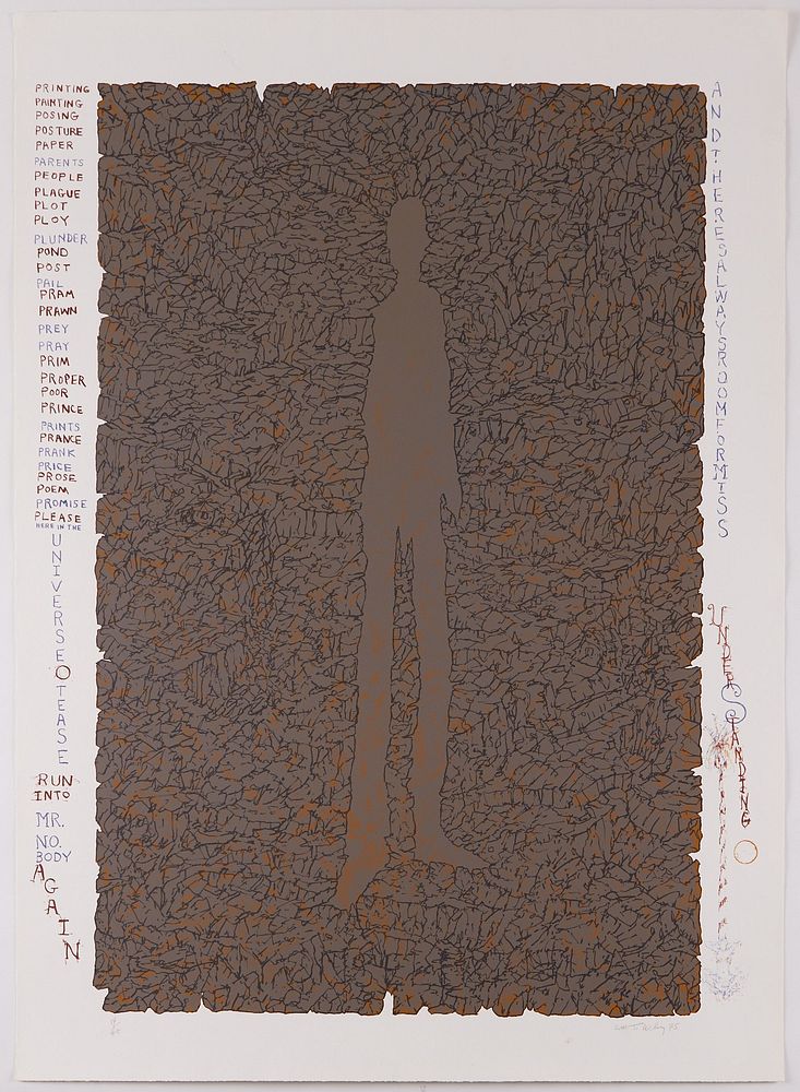 le_pho_banner 2 William T. Wiley "Now Here's That Blame Treaty" Aquatint & Etching