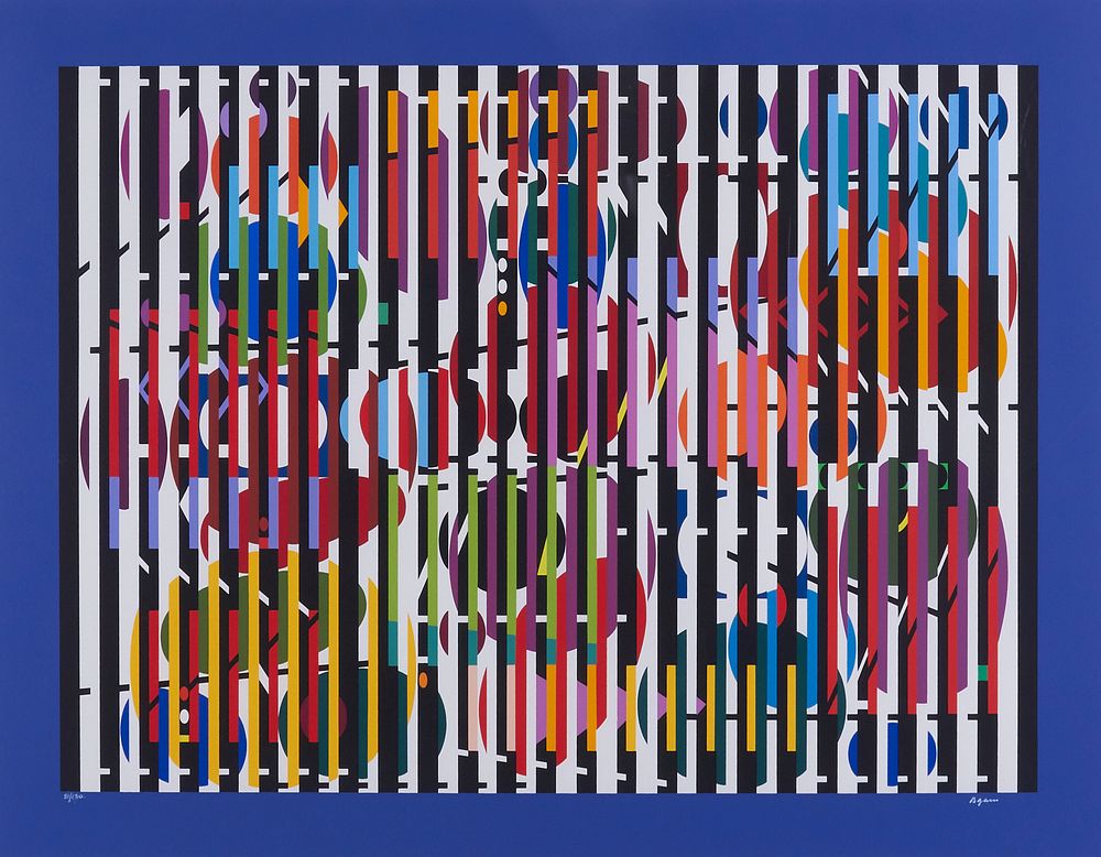 le_pho_banner 2 Yaacov Agam "Petite Secret" Silkscreen