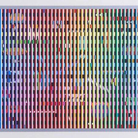 Yaacov Agam "Fondes Marin 3" Silkscreen