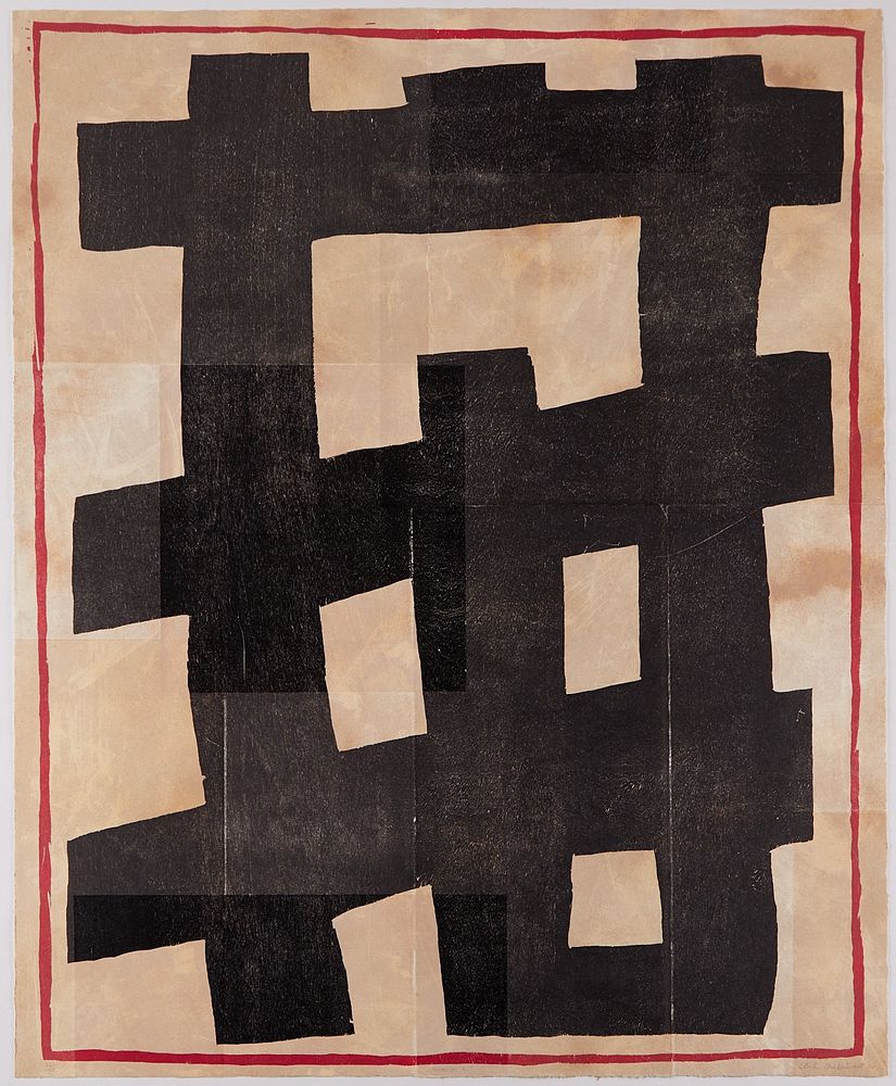 le_pho_banner 2 Christopher Charles Hill "Sovereign I" Lithograph 1990