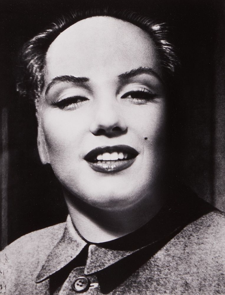 le_pho_banner 2 Philippe Halsman Marilyn as Mao