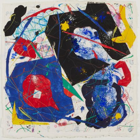 Sam Francis Abstract Monotype