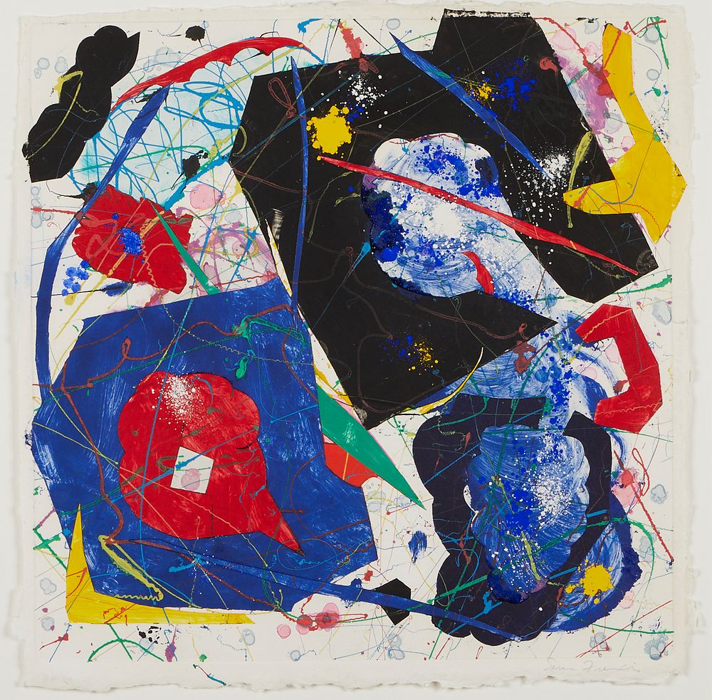 le_pho_banner 2 Sam Francis Abstract Monotype