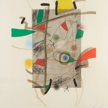 Joan Miro 'Llibre dels sis sentits' 1981