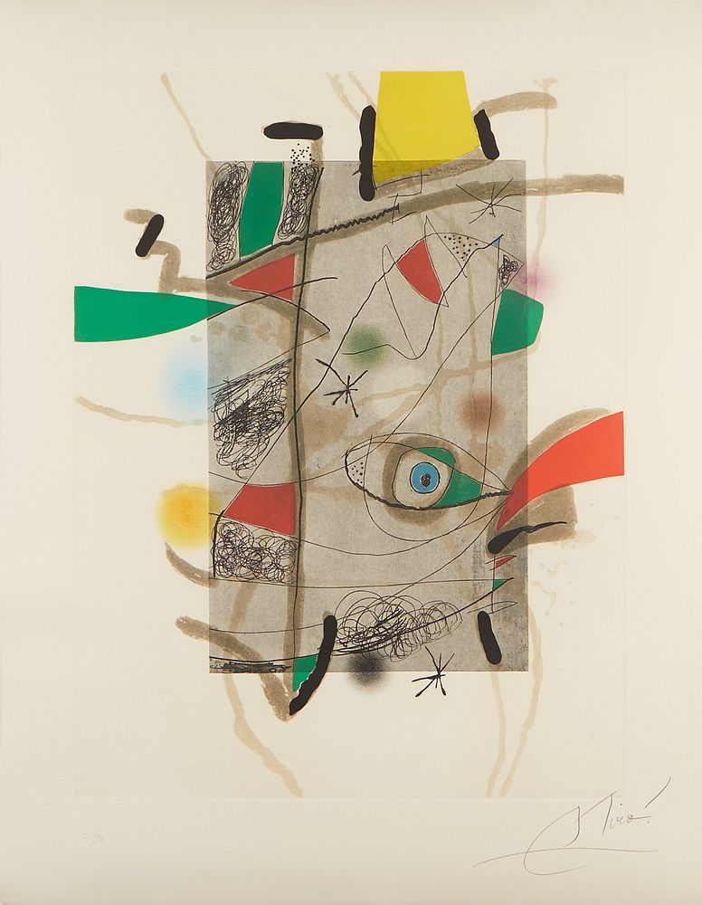 le_pho_banner 2 Joan Miro 'Llibre dels sis sentits' 1981
