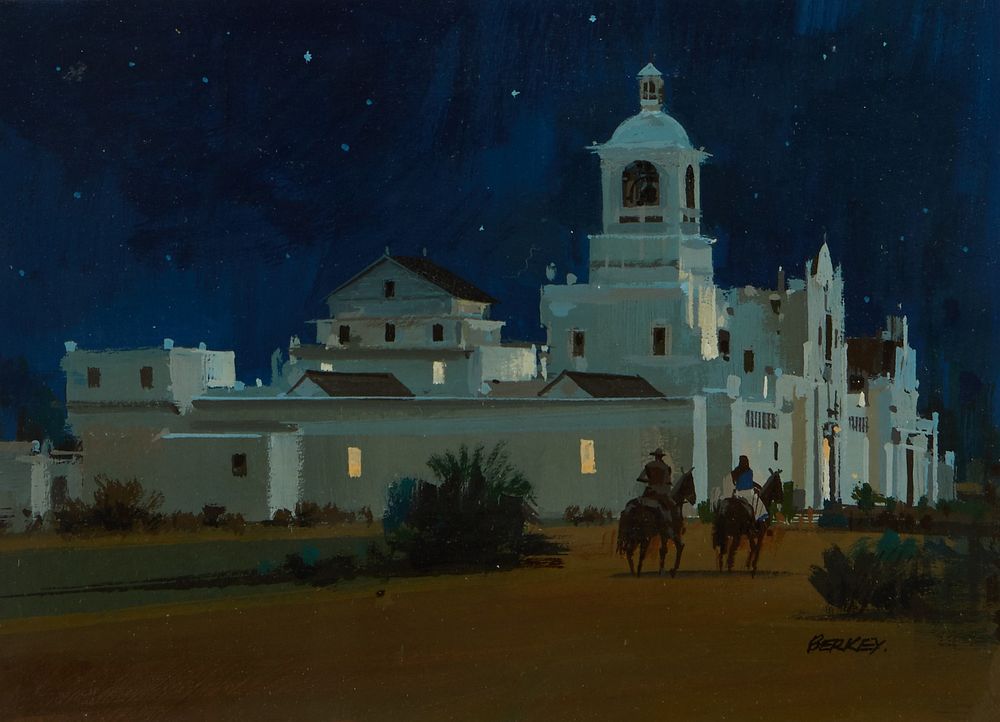 le_pho_banner 2 John Berkey Desert Painting