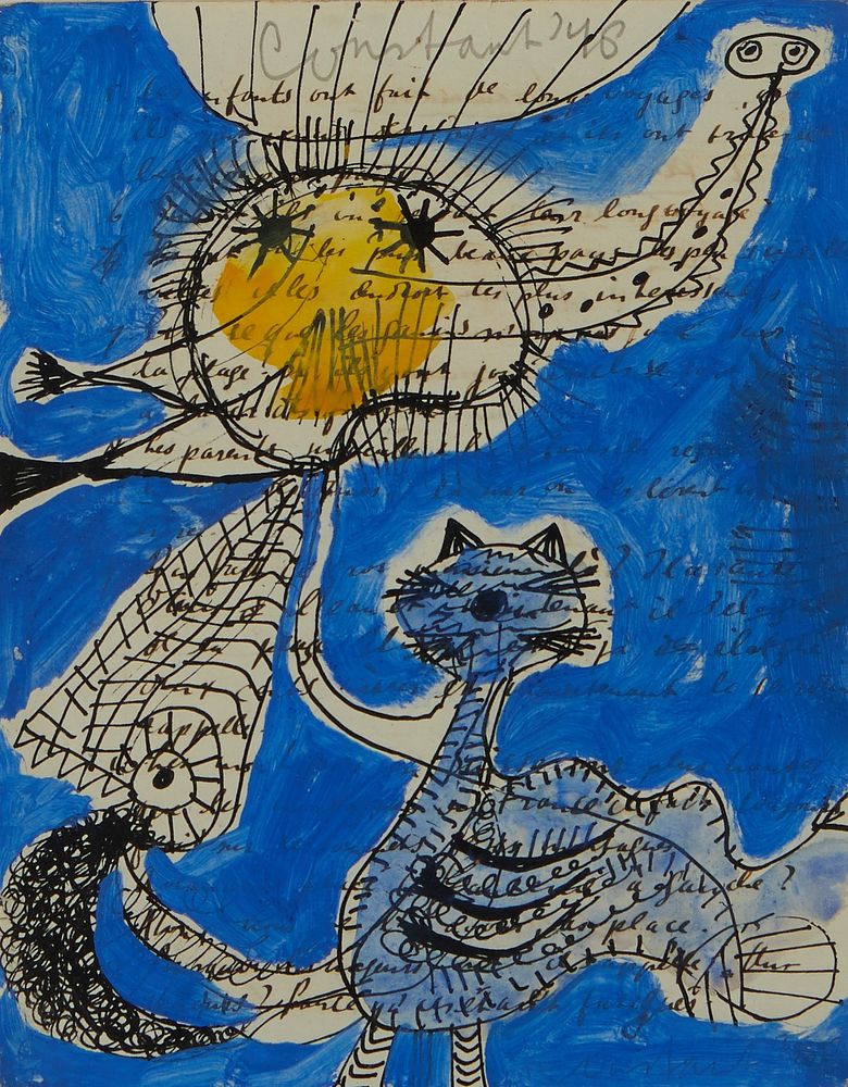 le_pho_banner 2 Constant Anton Nieuwenhuys WC painting