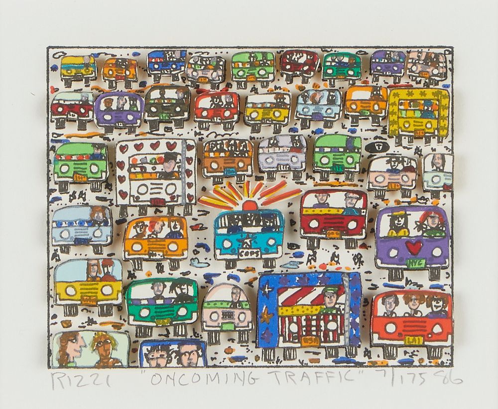 le_pho_banner 2 James Rizzi "Oncoming Traffic" Collage