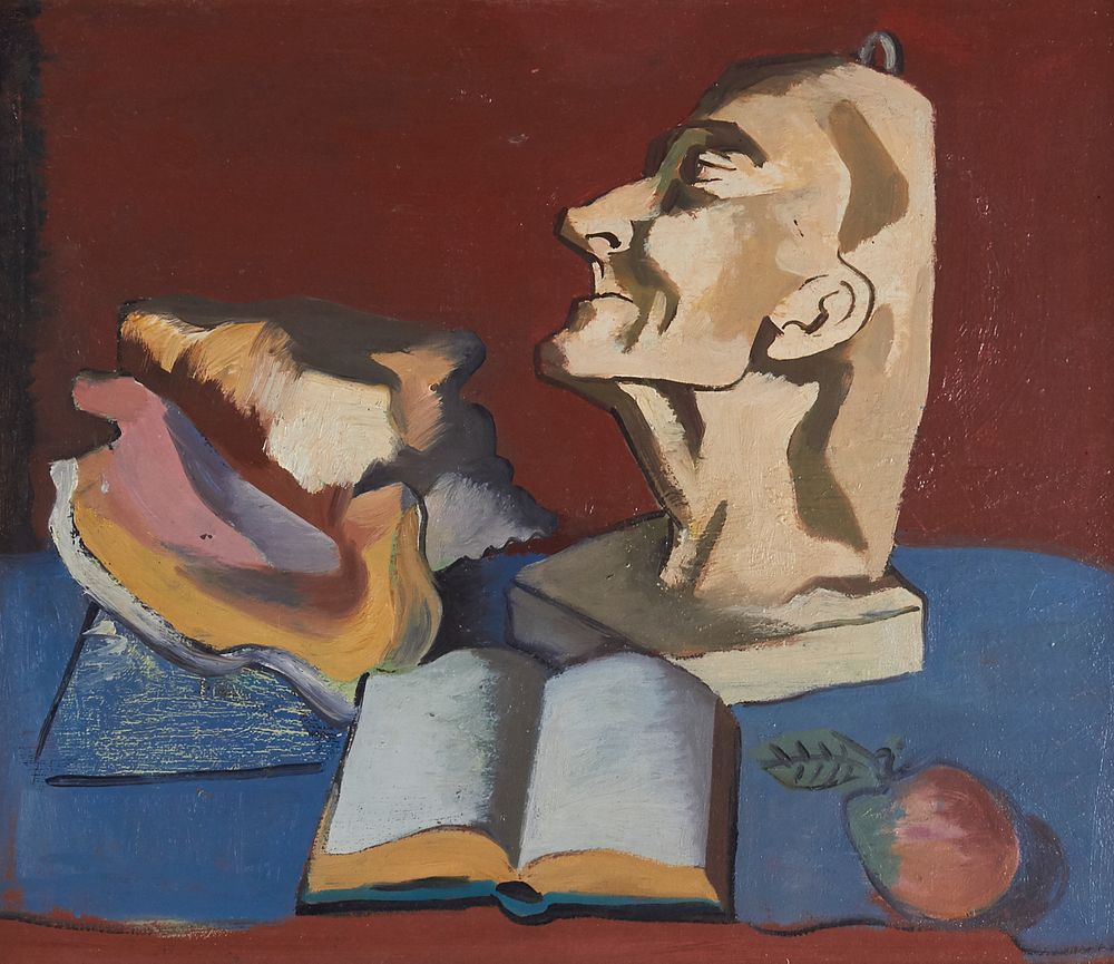 le_pho_banner 2 Jan Matulka "Still Life" Oil on Canvas