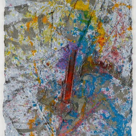 Sam Gilliam "Spear #5" Painting on Paper 1980