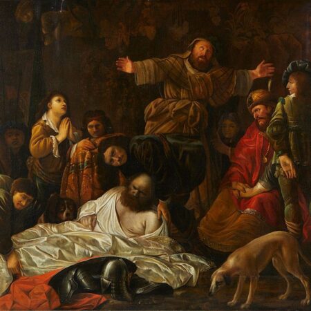 Attr. Gerrit Willemsz Horst Humiliation of King Ahab