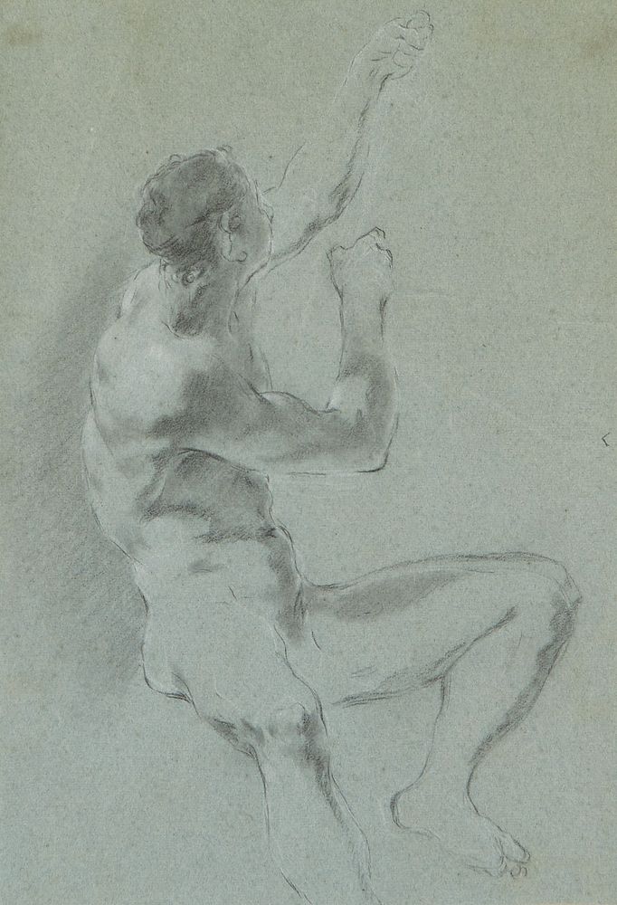 le_pho_banner 2 Claudio Francesco Beaumont Drawing of a Nude Man